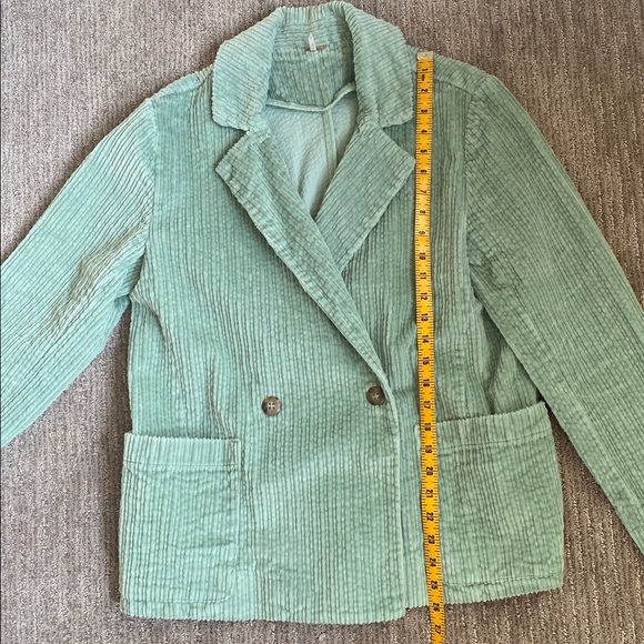 Free People Graceland Sage Green Corduroy Suit Set - Picture 10 of 14